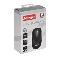 ActiveJet AMY-146 USB Egér - Fekete (AMY-146) egér