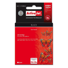 ActiveJet (Canon PGI-570Bk XL) Tintapatron Fekete (ACC-570BNX) nyomtatópatron & toner