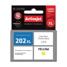 ActiveJet Epson 202XL 12 ml sárga utángyártott tintapatron nyomtatópatron & toner