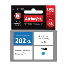 ActiveJet (Epson 202XL H24010) Tintapatron Cián (AE-202CNX) nyomtatópatron & toner