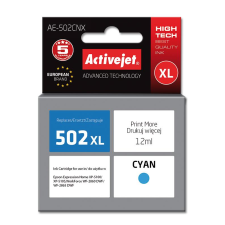 ActiveJet (Epson 502XL W24010) Tintapatron Cián (AE-502CNX) nyomtatópatron & toner