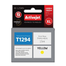 ActiveJet Epson T1294 15 ml sárga utángyártott tintapatron nyomtatópatron & toner