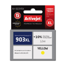ActiveJet (HP 903XL T6M11AE) Tintapatron Sárga (AH-903YRX) nyomtatópatron & toner