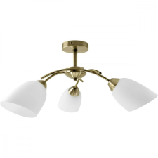 ActiveJet Mennyezeti Lámpa Activejet NIKITA 3P Patyna Fehér Fém Üveg 120 W világítás