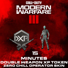 Activision Call of Duty: Modern Warfare III - Zero Chill Operator Skin + 15 Minutes Double Weapon XP (DLC) (Digitális kulcs - PC/PlayStation 4/PlayStation 5/Xbox One/Xbox Series X/S) videójáték