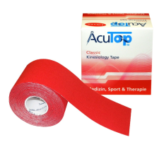 ACUTOP Classic Kineziológiai Szalag / Tapasz 5 cm x 5 m Piros* gyógyászati segédeszköz