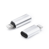  Adapter: Type-C - Lightning iPhone OTG adapter ezüst