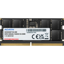 ADATA 16GB/5600 Gold DDR5 SoDIMM CL46 Notebook RAM (GD5S5600716G-SMI) memória (ram)