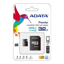 ADATA 32GB UHS-I microSDHC memóriakártya + SDHC Adapter memóriakártya