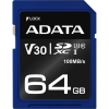 ADATA 64GB SD Premier Pro (SDXC Class 10 UHS-I U3) (ASDX64GUI3V30S-R) memória kártya (ASDX64GUI3V30S-R)