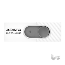 ADATA 64GB USB2.0 Fehér-Szürke (AUV220-64G-RWHGY) Flash Drive (AUV220-64G-RWHGY) pendrive