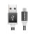 ADATA ADATA Kábel - USB-A to Micro-B (Fekete, 1m)