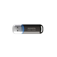 ADATA C906 USB flash meghajtó 64 GB USB A típus 2.0 Fekete pendrive
