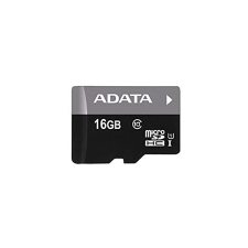 ADATA Memóriakártya MicroSDHC 16GB + Adapter UHS-I CL10 (50/10) (AUSDH16GUICL10-RA1) memóriakártya
