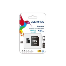ADATA microsd kártya - 16gb microsdhc uhs-i class10 (r/w: 80/10 mb/s) + adapter ausdh16guicl10-ra1 memóriakártya