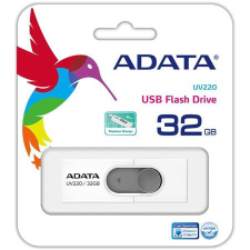 ADATA Pendrive, 32GB, USB 2.0, ADATA &quot;UV220&quot;, fehér pendrive