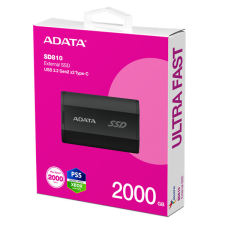 ADATA SD810 2TB USB 3.2 (SD810-2000G-CBK) merevlemez, ssd