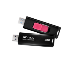 ADATA SSD Külső USB 3.2 1TB SC610, Fekete/Piros (347820) merevlemez, ssd