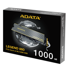 ADATA SSD M.2 2280 NVMe Gen4x4 1TB LEGEND 860 (SLEG-860-1000GCS) merevlemez, ssd