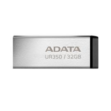 ADATA UR350 USB 3.2 32GB fémházas pendrive (fekete) (UR350-32G-RSR/BK) pendrive