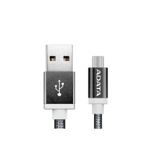 ADATA USB 2.0-Micro USB 1 m adat/töltő kábel fekete  (AMUCAL-100CMK-CBK) (AMUCAL-100CMK-CBK) kábel és adapter