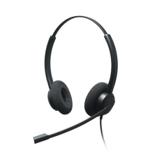ADDASOUND QD Call Center fejhallgató (QD csatlakozó, Noice Cancelling mikrofon, fekete) (CRYSTAL 2732) fülhallgató, fejhallgató