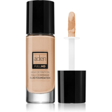 ADEN Cosmetics Full HD Fluid Foundation tartós folyékony alapozó árnyalat 01 Porcelain 20 ml smink alapozó