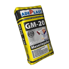 ADEPLAST Glett Adeplast GM-20kg glett, gipsz, csemperagasztó, por