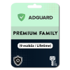AdGuard Premium Family (9 eszköz / Lifetime) (Elektronikus licenc)