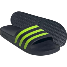 Adidas Adilette Aqua papucs férfiaknak, sötétkék/neonzöld, 40, 5