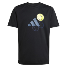 Adidas B Smi Tee JN4288 Gyerek Póló Fekete 152 gyerek póló