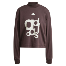 Adidas Bluza Adidas W Bluv Crew IS4298 A Maro XL női pulóver, kardigán