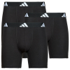 Adidas Boxerek ACTIVE FLEX COTTON Boxer Long Pack de 3 Fekete EU M