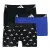 Adidas Boxerek ACTIVE FLEX COTTON Pack de 3 Fekete EU XL