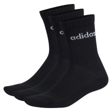 Adidas C Lin Crew 3p zokni IC1301 férfi fekete XS férfi zokni