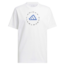 Adidas Emblem G T IY1140 férfi fehér póló M