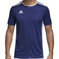 Adidas Entrada 18 férfi póló, sötétkék, L