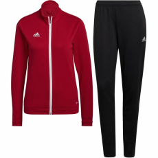 Adidas Entrada 22 futóruha nőknek, piros/fekete, S