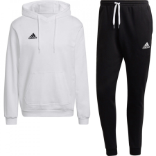 Adidas Entrada 22 pamut férfi melegítőruha, fehér/fekete, 2XL férfi pulóver, kardigán