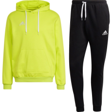 Adidas Entrada 22 pamut férfi tréningruha, lime zöld/fekete, S