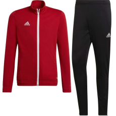 Adidas Entrada 22 Track férfi tréningruha, piros/fekete, XL