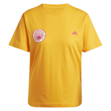 Adidas Farm Gfx Tee JD6293 női póló sárga M női póló