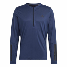 Adidas Férfi hosszú ujjú póló Adidas Training 1/4-Zip kék férfi póló