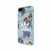 Adidas Floral Case Apple iPhone X / XS Tok - Fehér Virágmintás (AD-FC-IPHX-BL)