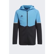 Adidas Gameday Boys kapucnis HM2070 134-140 CM 9-10 ÉV Kék | Fekete