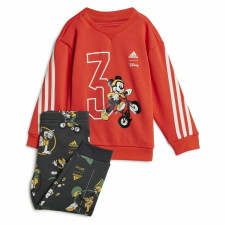 Adidas I Dy Mm Jog melegítőnadrág JG1251 gyerek piros 92 gyerek ruha szett