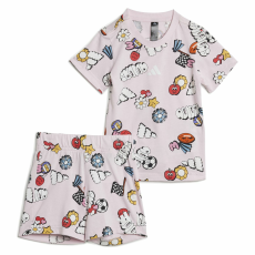 Adidas I Fun Aop Set JI6235 Gyerek Melegítő Rózsaszín 62
