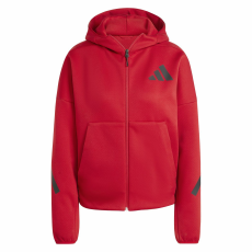 Adidas Kapucnis Adidas W Z.n.e. Fz JF8888 női piros M