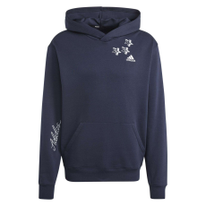 Adidas Kapucnis felső Adidas Bl Fl Hd Q3 Fl IJ6450 Férfi Tengerészkék M