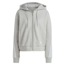 Adidas Kapucnis felső Adidas W Fi 3s Fz IB8511 női szürke XS női pulóver, kardigán